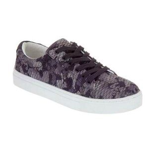 Isaac Mizrahi Live! SOHO Quilted Camo Sneakers SZ 9.5M